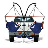 Trailer Hitch Stand and Hammock Chair Combo