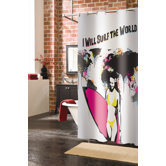 Surf The World Shower Curtain
