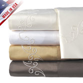 Supreme Sateen 800 Thread Count Scroll Sheet Set