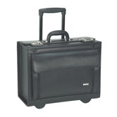 Leather Rolling Laptop Catalog Case