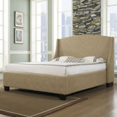Oxford-X Wingback Bed