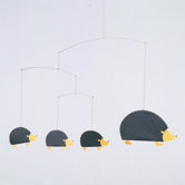 Hedgehog Family Mobile