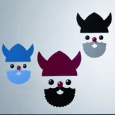 Veteran Viking Mobile in Blue
