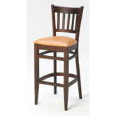 Melissa Wood Barstool (24" - 31.5" Seats)