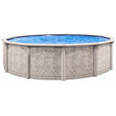 Aqua Deluxe Round Sunscape Above Gound Pool