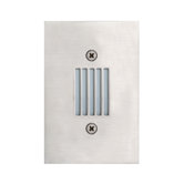 In Wall Four Light Covered Recessed in Satin Nickel