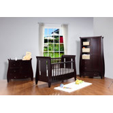 Lucas 3 Piece Nursery Set in Espresso