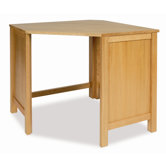 Corner Desk in Linden Oak