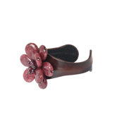The Nareerat Artisan Khao Yai Blossom Garnet Cuff Bracelet