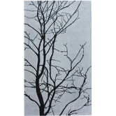 Pop Tree Branches Grey Rug