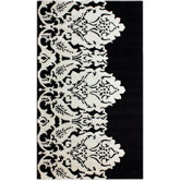 Bella Catania Black Rug