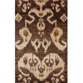 Sophist-Ikat Herman Ikat Brown Rug