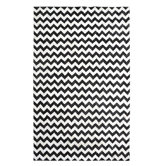 Hudson Ziz Zag Black Rug