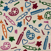 KinderLOOM Paradise Ivory Kids Rug