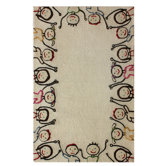 KinderLOOM Happy Kids Ivory Kids Rug