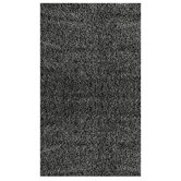 Shaggy Black/Grey Rug