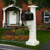Statesville Mailbox Post