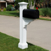 Manchester Plus Mailbox Post