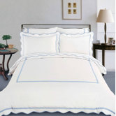 Truffles Sheet Set in Ice Blue