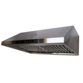 Stainless Steel 30" x 22" Under Cabinet Mount Range Hood with Adjustable Airflow