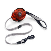 Zip Lead Retractable Dog Leash in Orange