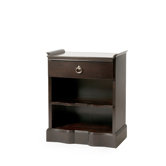 Modern Glamour Brianna 1 Drawer Nightstand