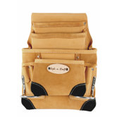 10 Pocket Nail and Tool Pouch with Reinforced Corners