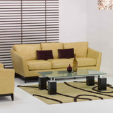 Domicile Leather Penthouse Loveseat