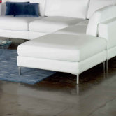 Domicile Leather Loft Ottoman