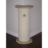 29" Corner Cat Tree/Scratcher in Beige