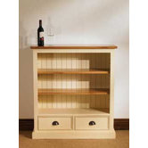 Painted Two Drawer Bookcase
