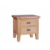 Elegance 2 Drawer Lamp Table