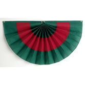 Pleated Fan Flag