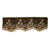Seasonal Bear Design Window Valance