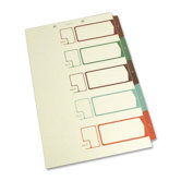 Speedex Side Tab TOC Divider