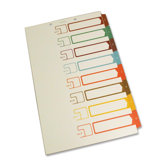 Speedex Side Tab TOC Divider