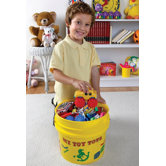 Portable Toy Tote and Lid
