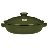 Flame Top 3 1/4-Qt. Round Braiser with Lid