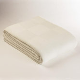 Bamboo / Cotton Blanket in Ivory