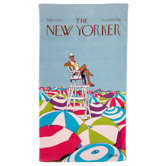 Conde Nast New Yorker On Duty Beach Towel
