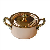 M'heritage Cuprinox 1/3-Qt. Mini Casserole Pot