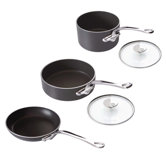 M'Stone2 Anodized Aluminium 5-Piece Cookware Set