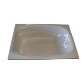 72" x 48" Whirlpool and Air Massage Bath Tub