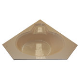 60" x 60" Whirlpool Corner Oval Bath Tub