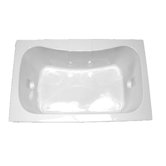 72" x 42" Air Massage Rectangular Bath Tub