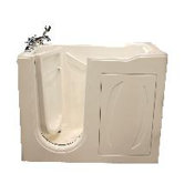 30.5" x 52" Walk-In Air Massage Bath Tub