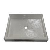 Single Threshold Square Shower Base