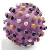 Vinyl Gumdrop Ball Dog Toy