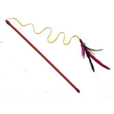 Feather Dangler/Pole Cat Toy