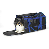 Travel Gear Front Pouch Pet Carrier in Black